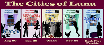 Five book covers